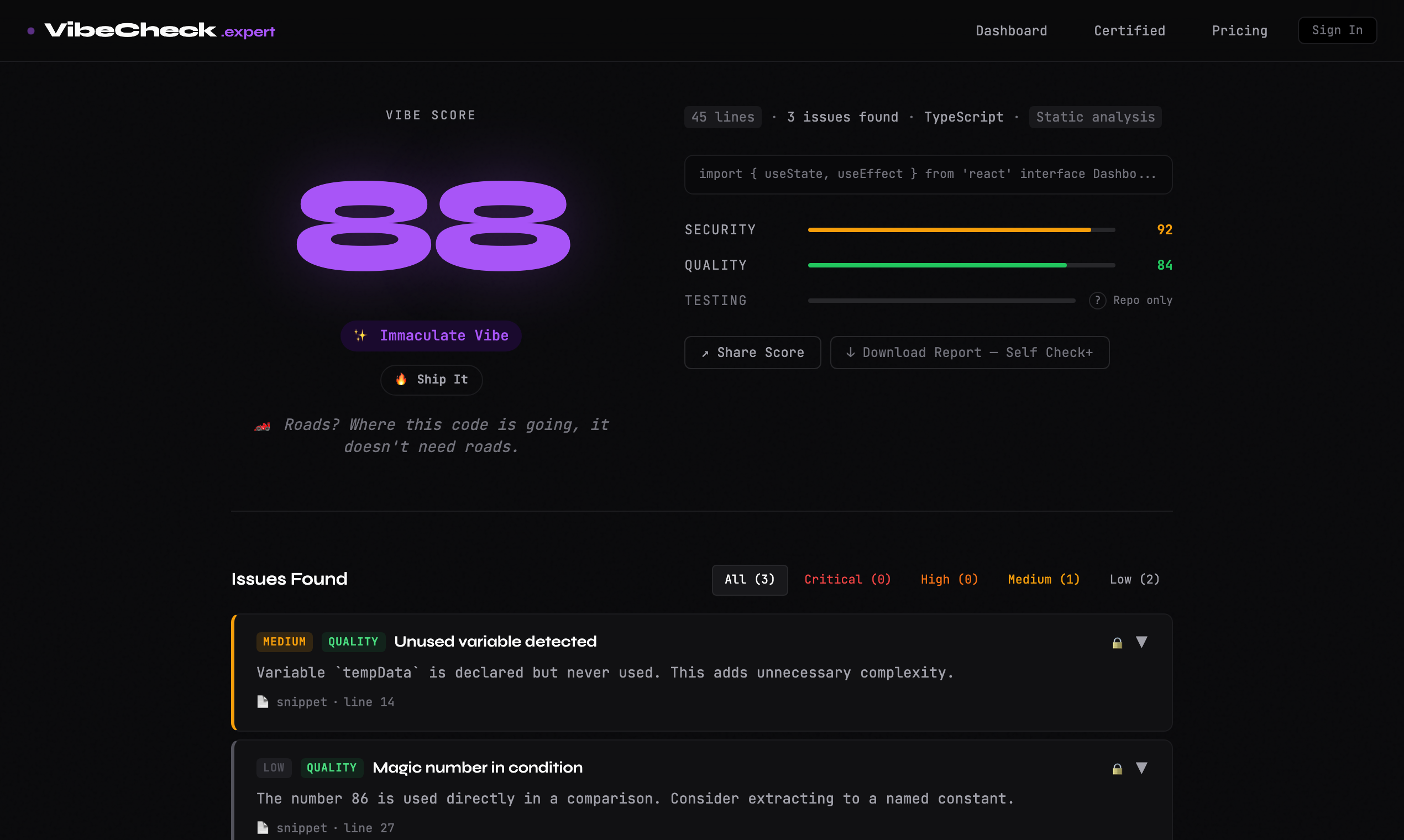 VibeCheck.expert gallery image