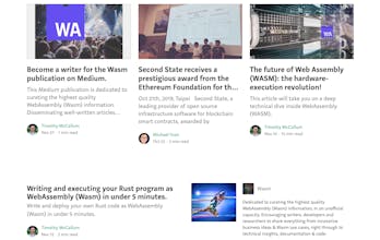 Wasm Column on Medium gallery image