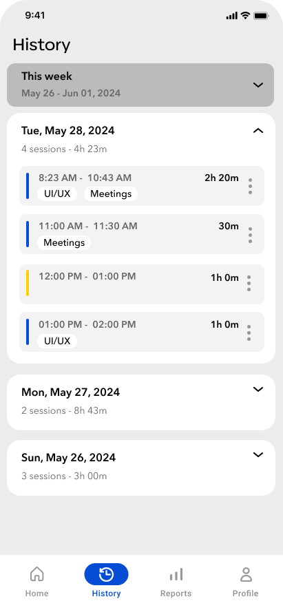 Média Travail de travail - Suivez votre temps, les heures de travail 4