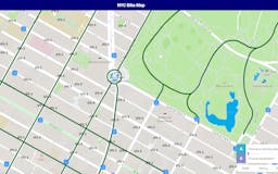 NYC Bike Map media 1