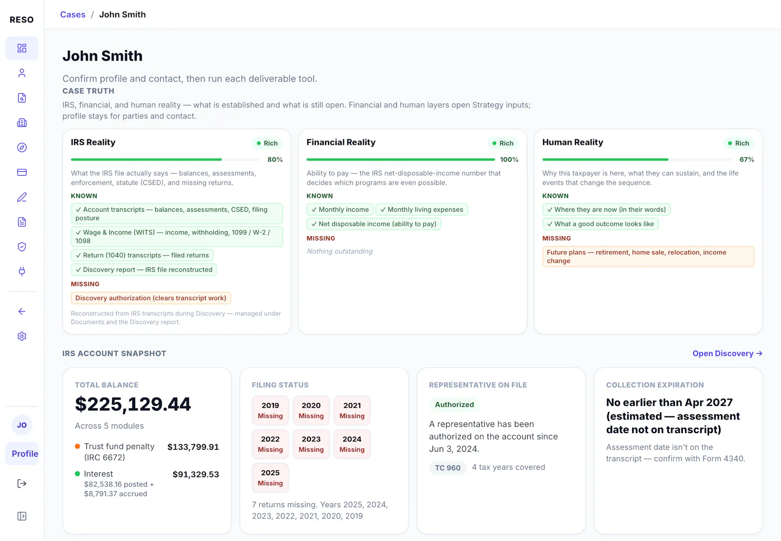 RESO.tax screenshot 4