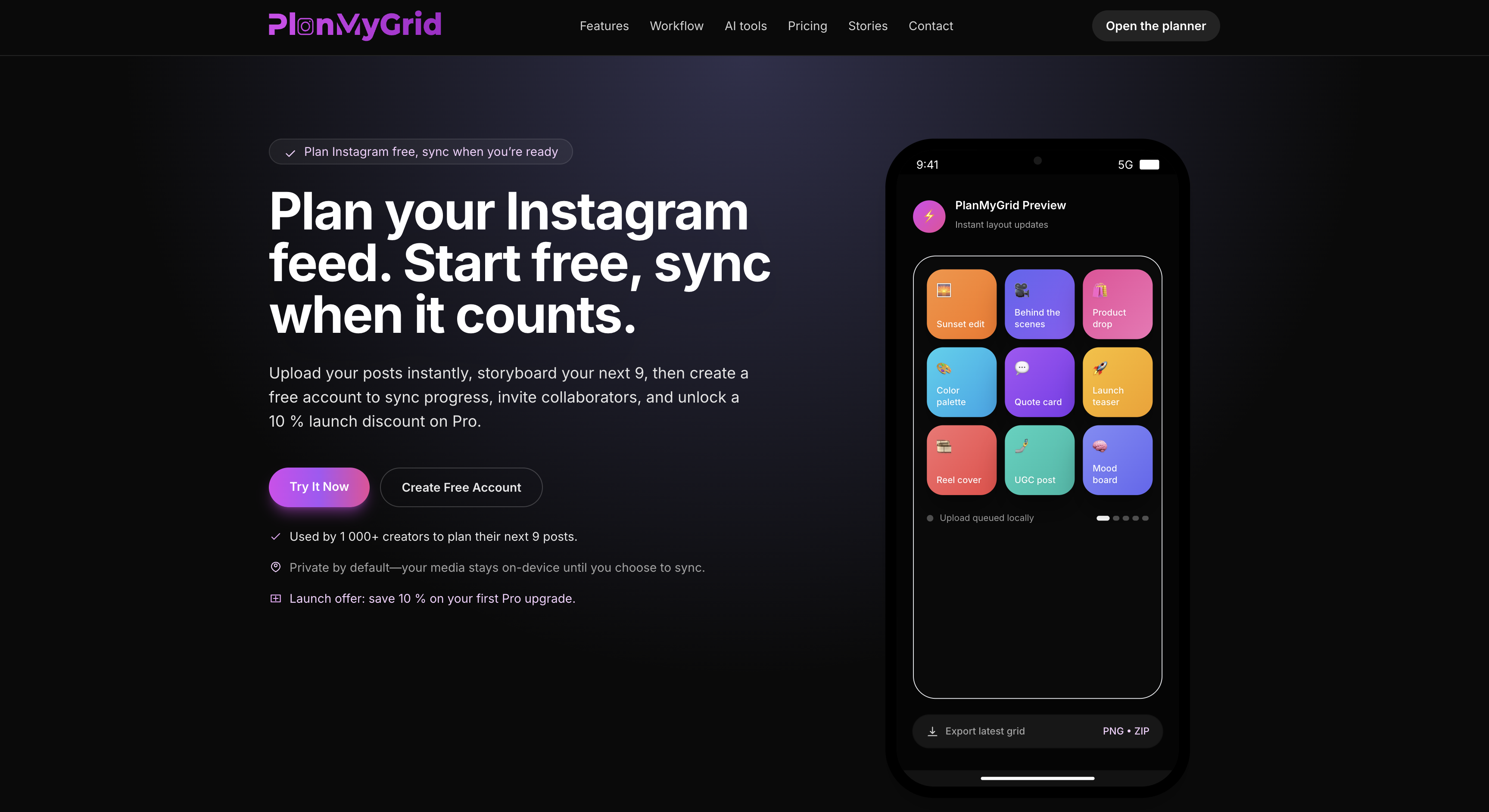 PlanMyGrid gallery image