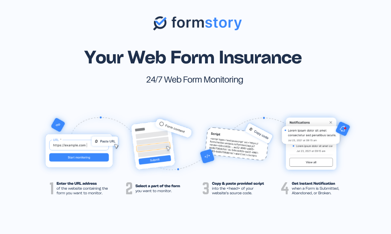 startuptile FormStory io-Recover every lead even when tech fails