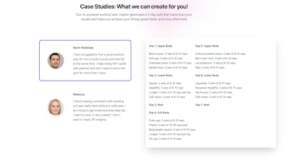Workouts - AI Powered Workout Plans gallery image
