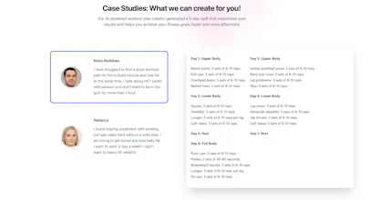 Workouts - AI Powered Workout Plans gallery image