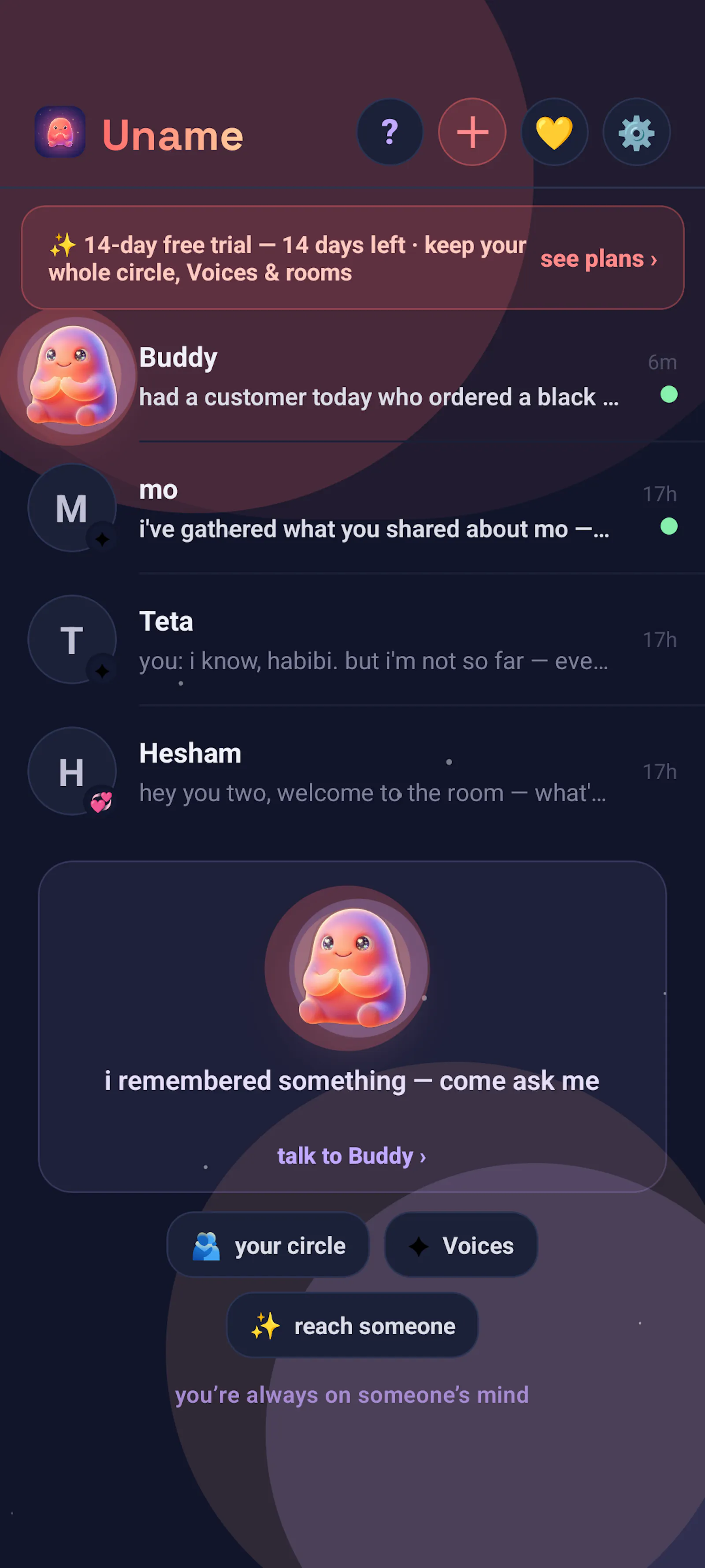 Uname screenshot 3