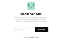 Blockchain Chai media 1