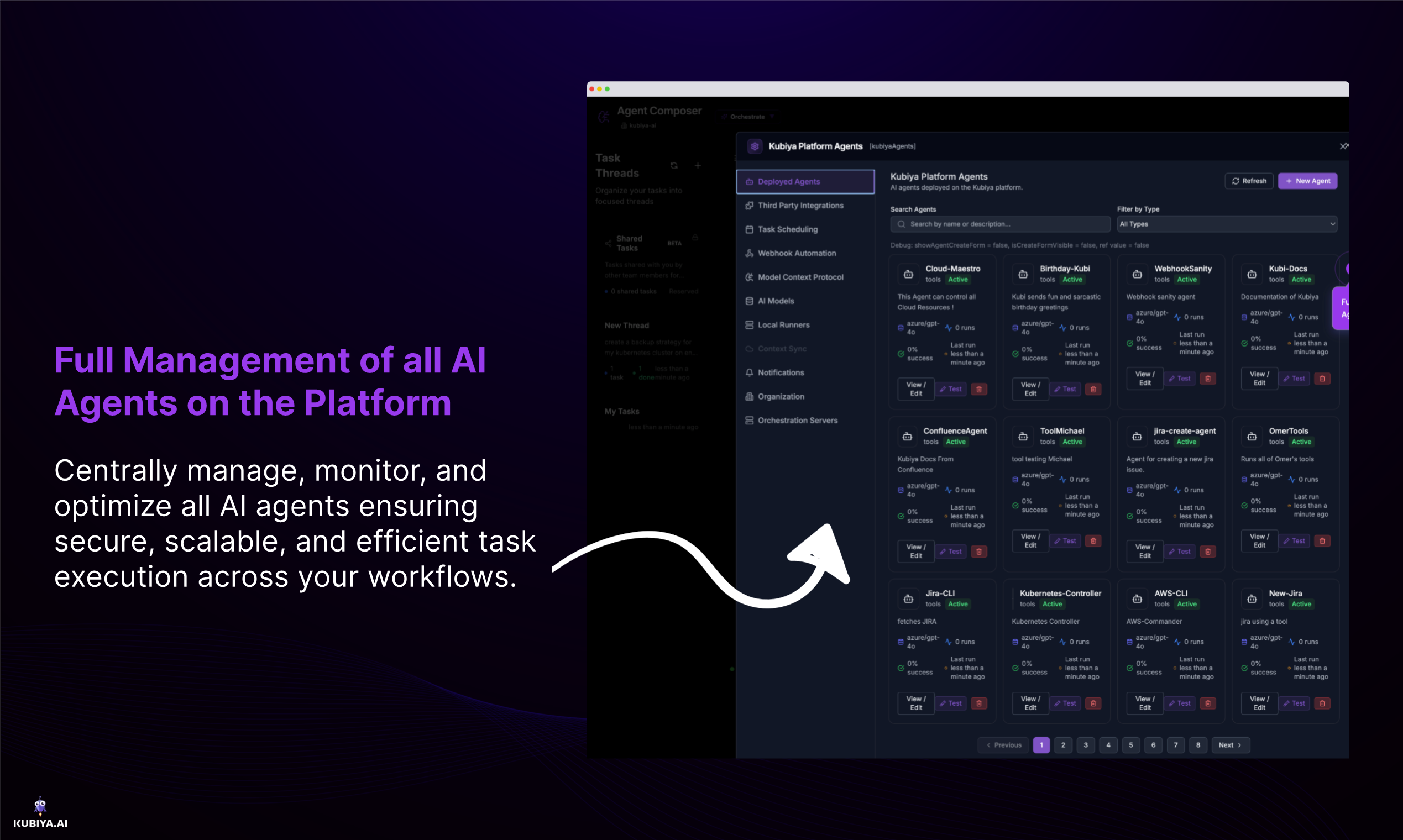 Compositore AI determinante Kubiya - Prima piattaforma di automazione AI consapevole del contesto e deterministica media 7