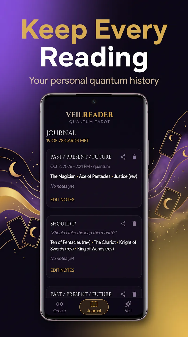 VeilReader: Quantum Tarot screenshot 5