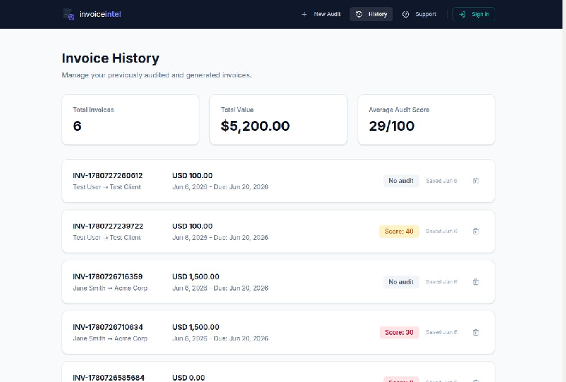InvoiceIntel gallery image