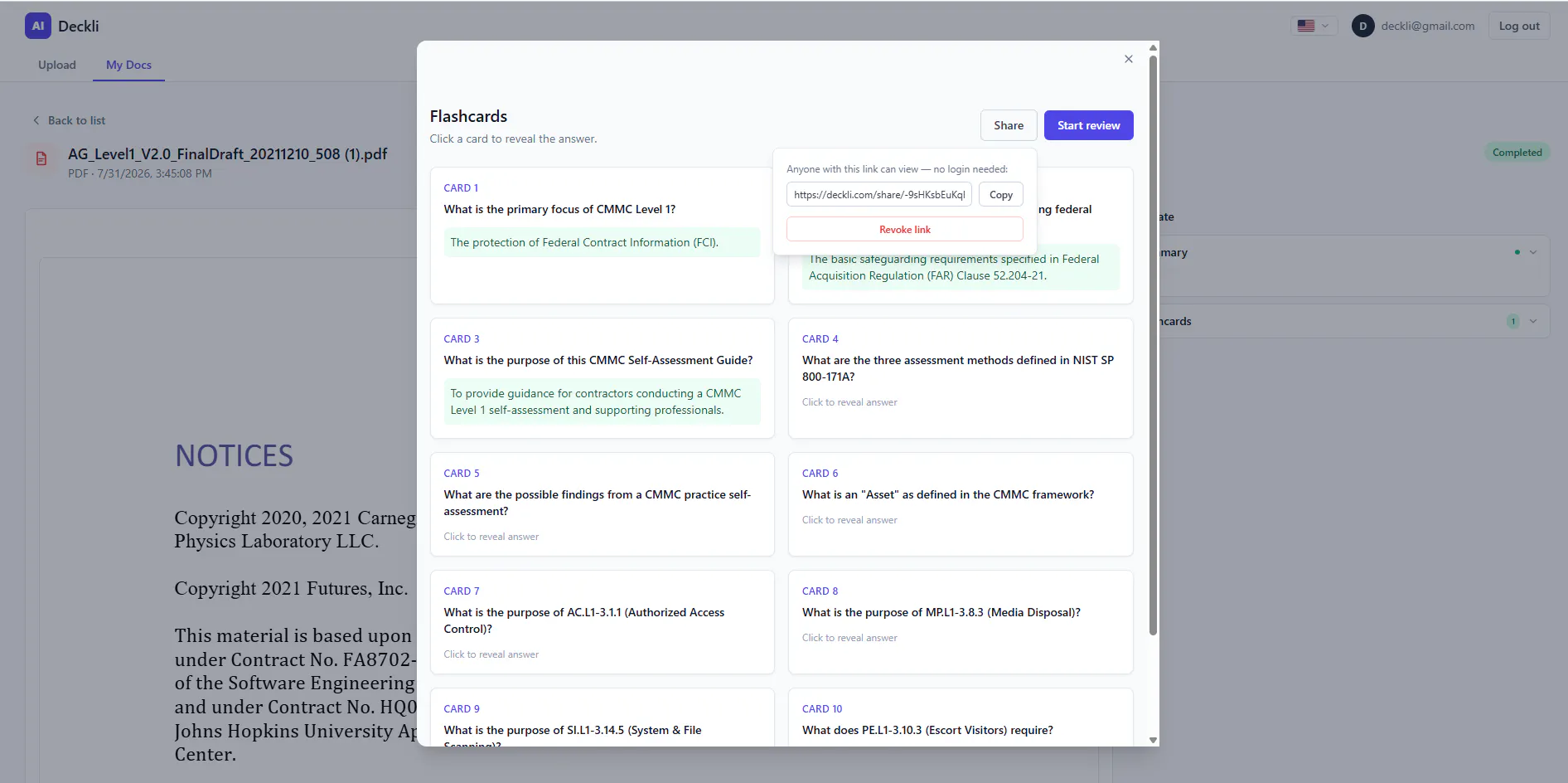 Deckli — Simple Flashcards gallery image