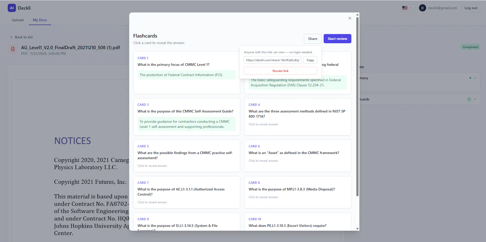 Deckli — Simple Flashcards screenshot 6