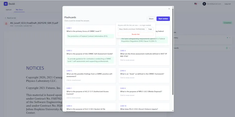 Deckli — Simple Flashcards screenshot 6