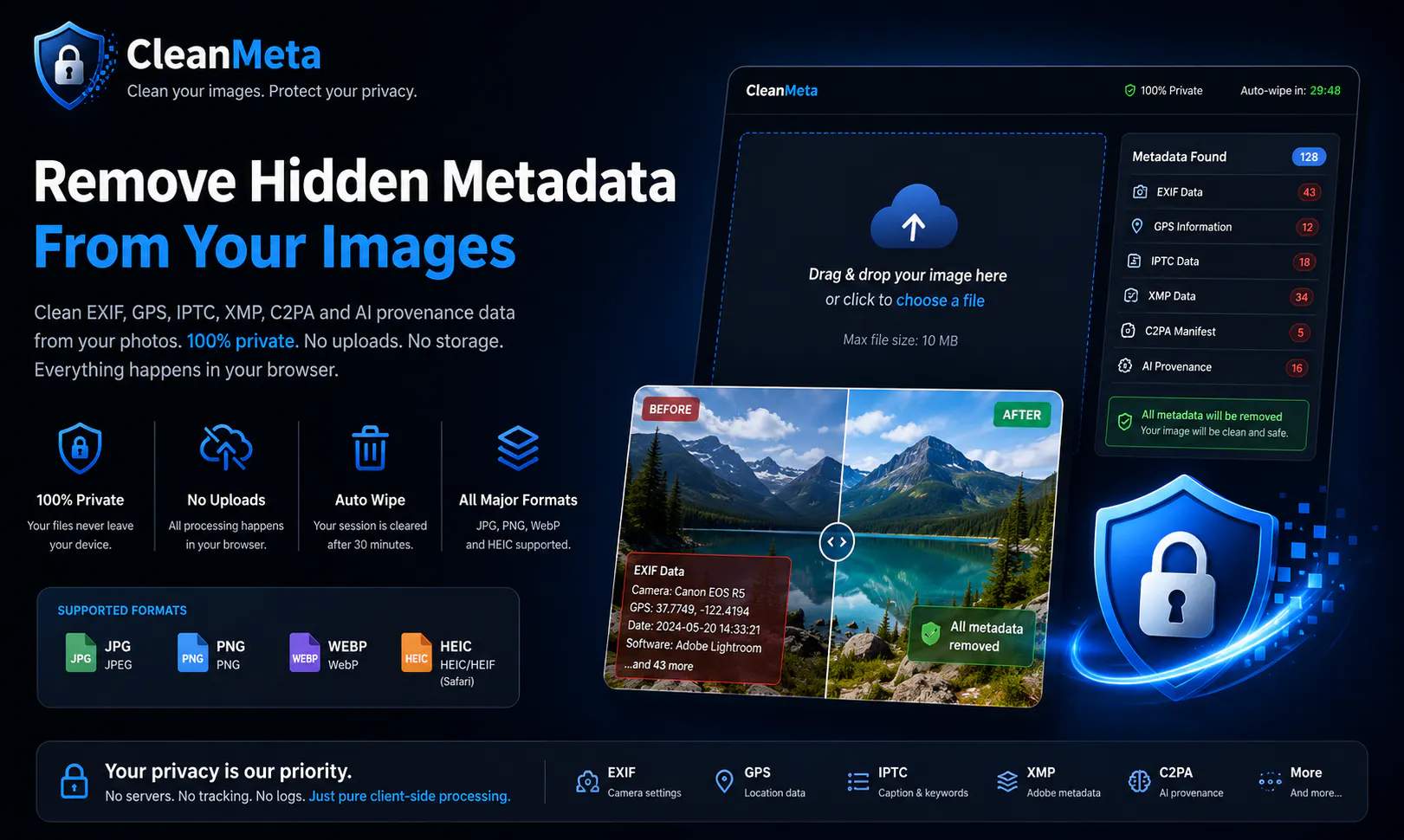 CleanMeta gallery image