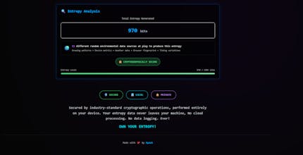 ENTROPY-X gallery image