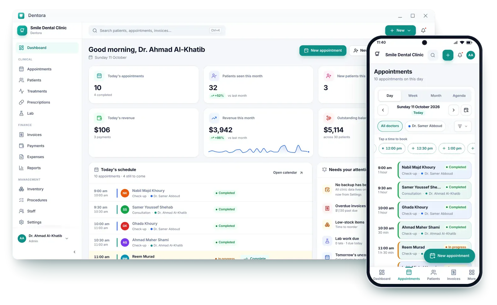 Dentora screenshot 2