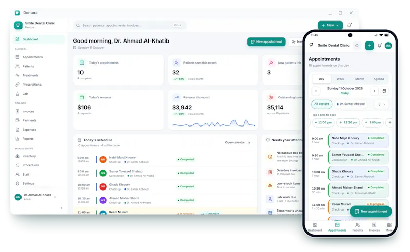 Dentora screenshot 2