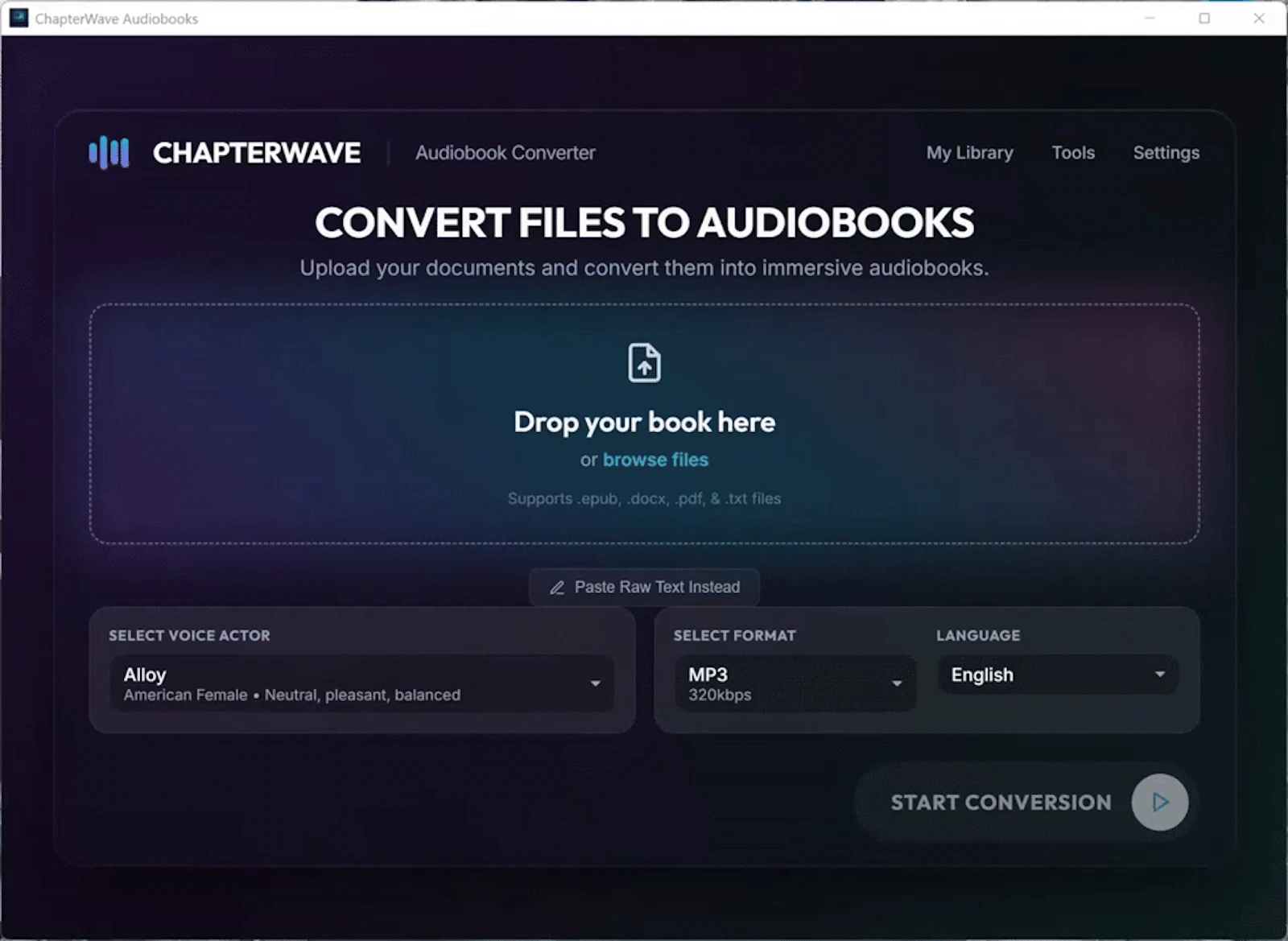 ChapterWave screenshot 1 (video preview)