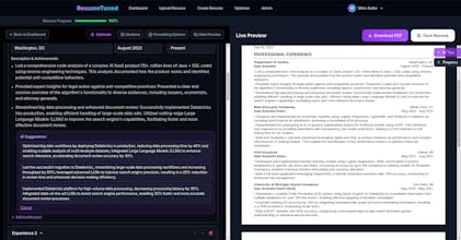 ResumeTuned gallery image