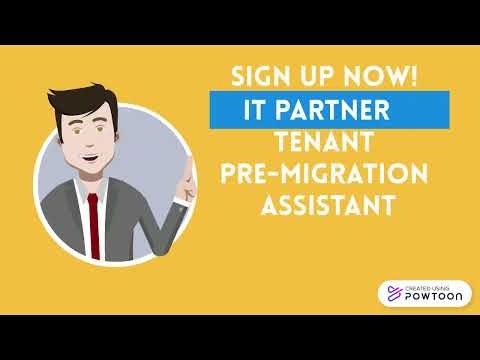 Tenant Pre-Migration Assistant gallery image