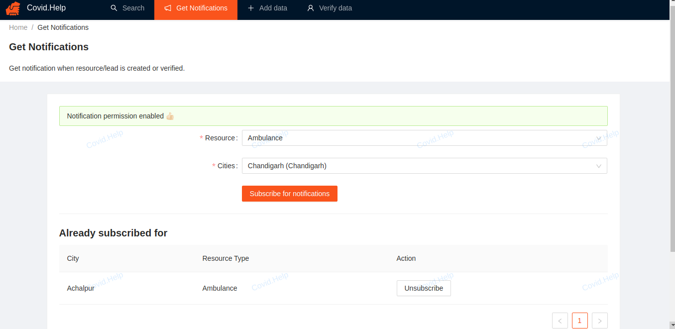 Covid.Help gallery image