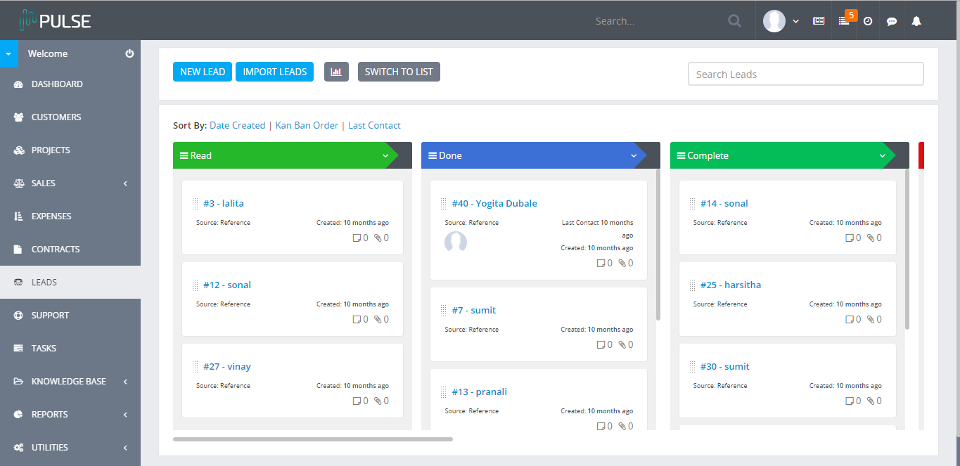 Pulse CRM gallery image