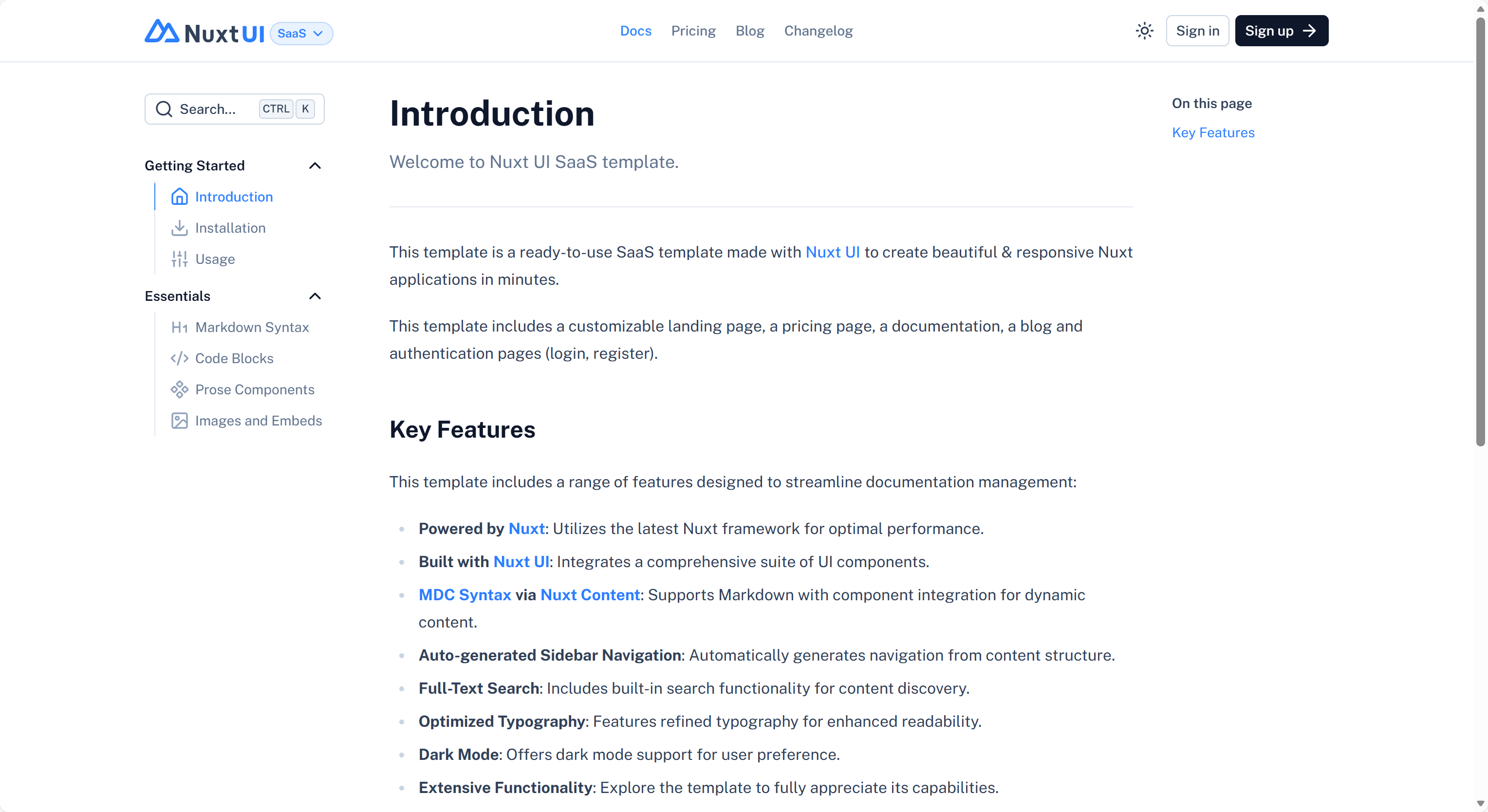 Nuxt-Stripe-SaaS-Starter - Screenshot 3 preview