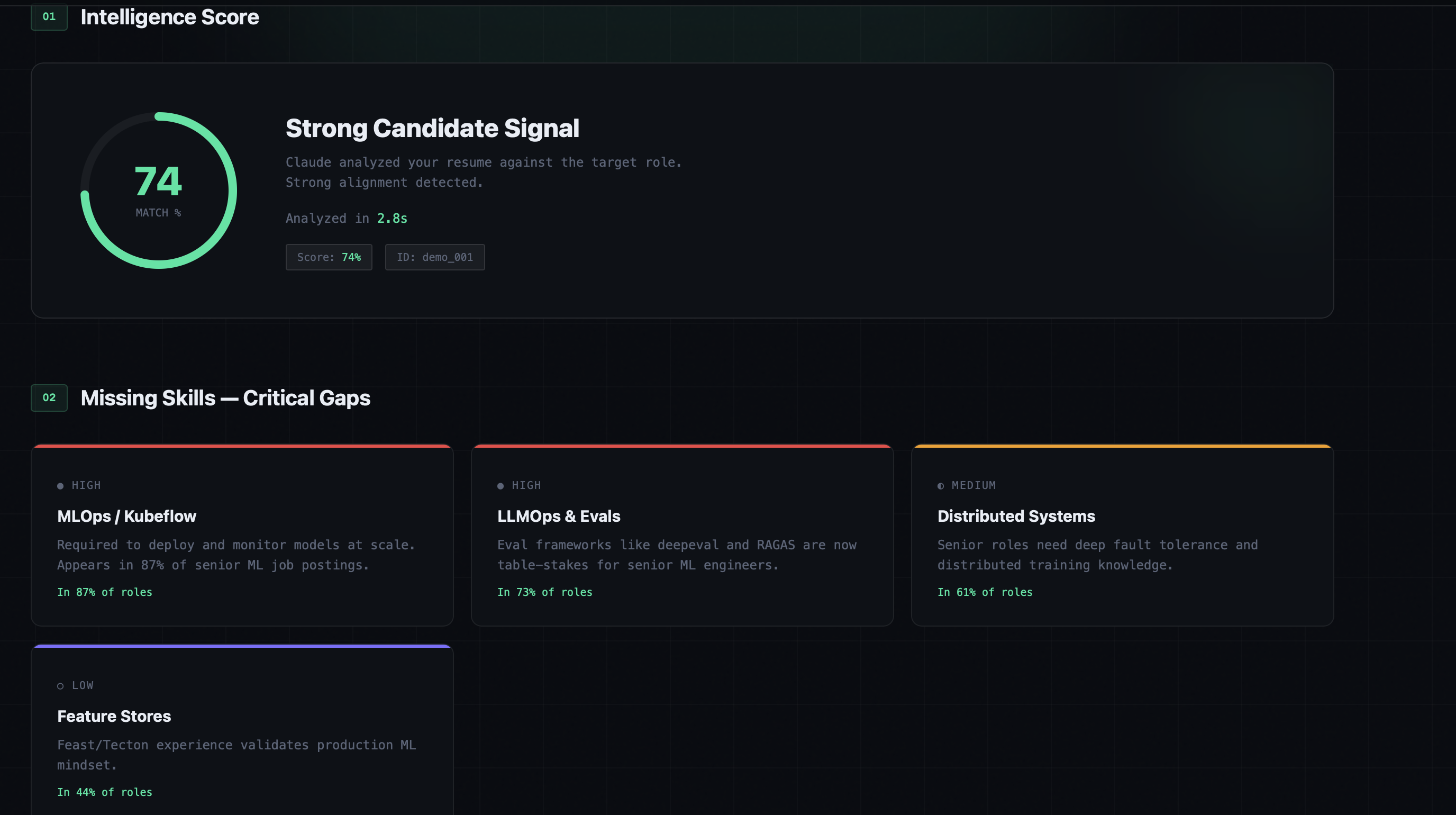 Skill Vector - Screenshot 2 showing product features and functionality