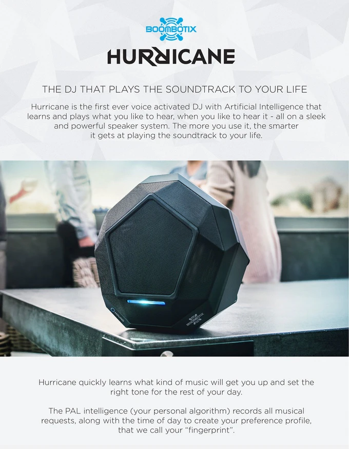 Hurricane Artificial Intelligence DJ
