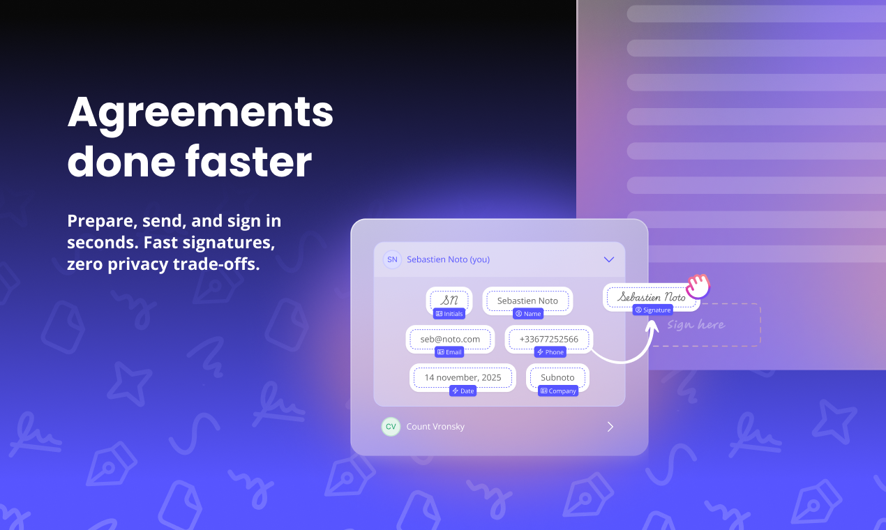 Subnoto - Screenshot 2 showing product features and functionality