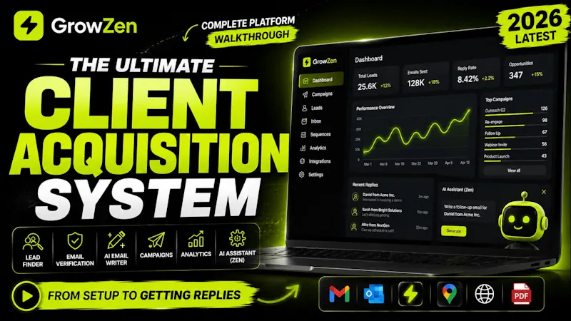 GrowZen screenshot 1 (video preview)
