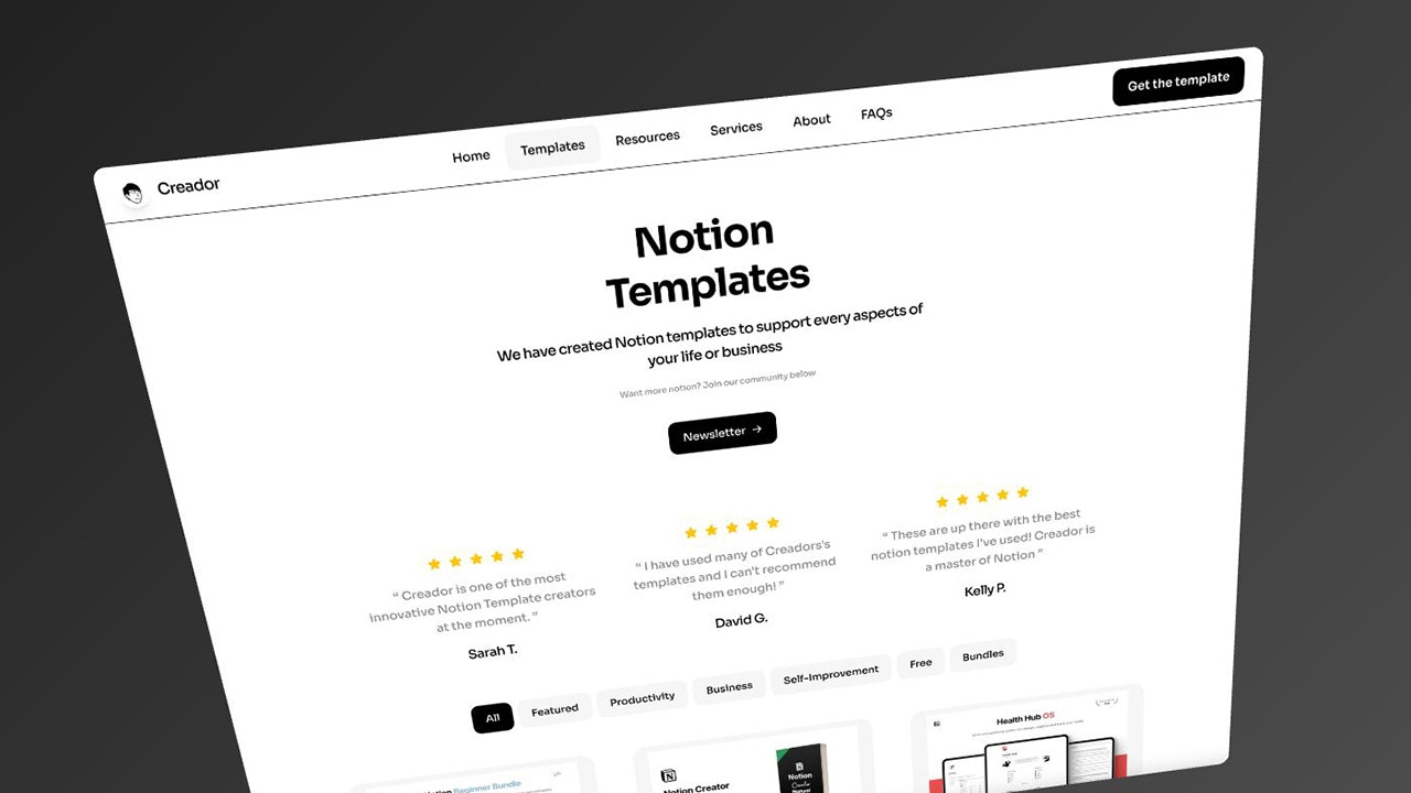Creador - Plantilla de marco para creadores de nociones media 3