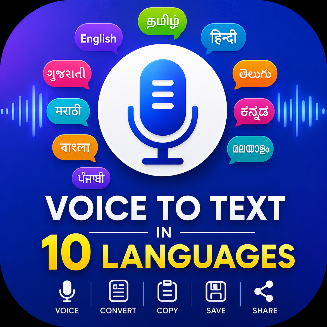 MultiLang Voice to Text