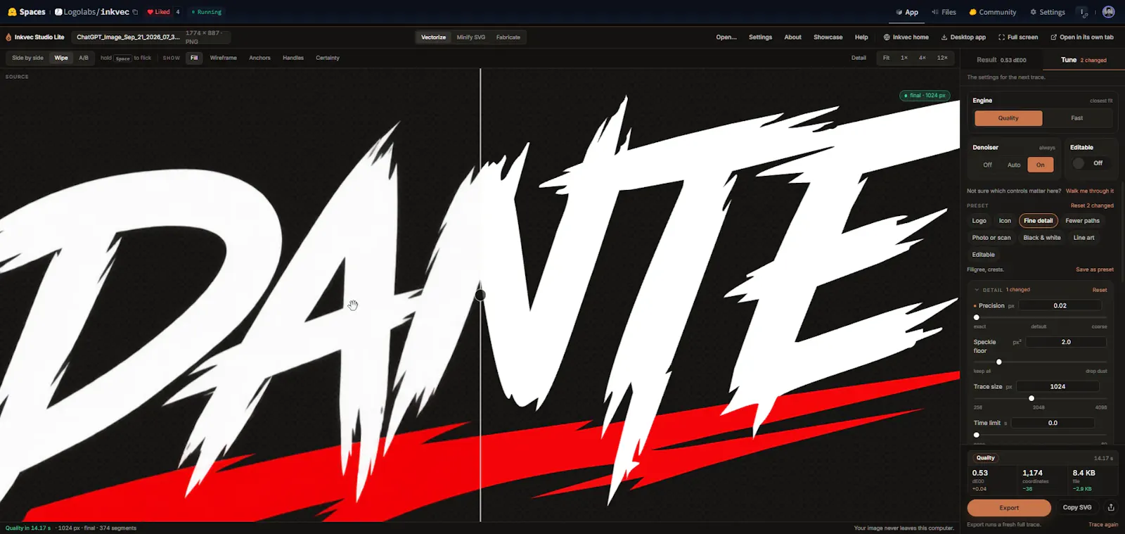 Inkvec Studio Lite screenshot 1