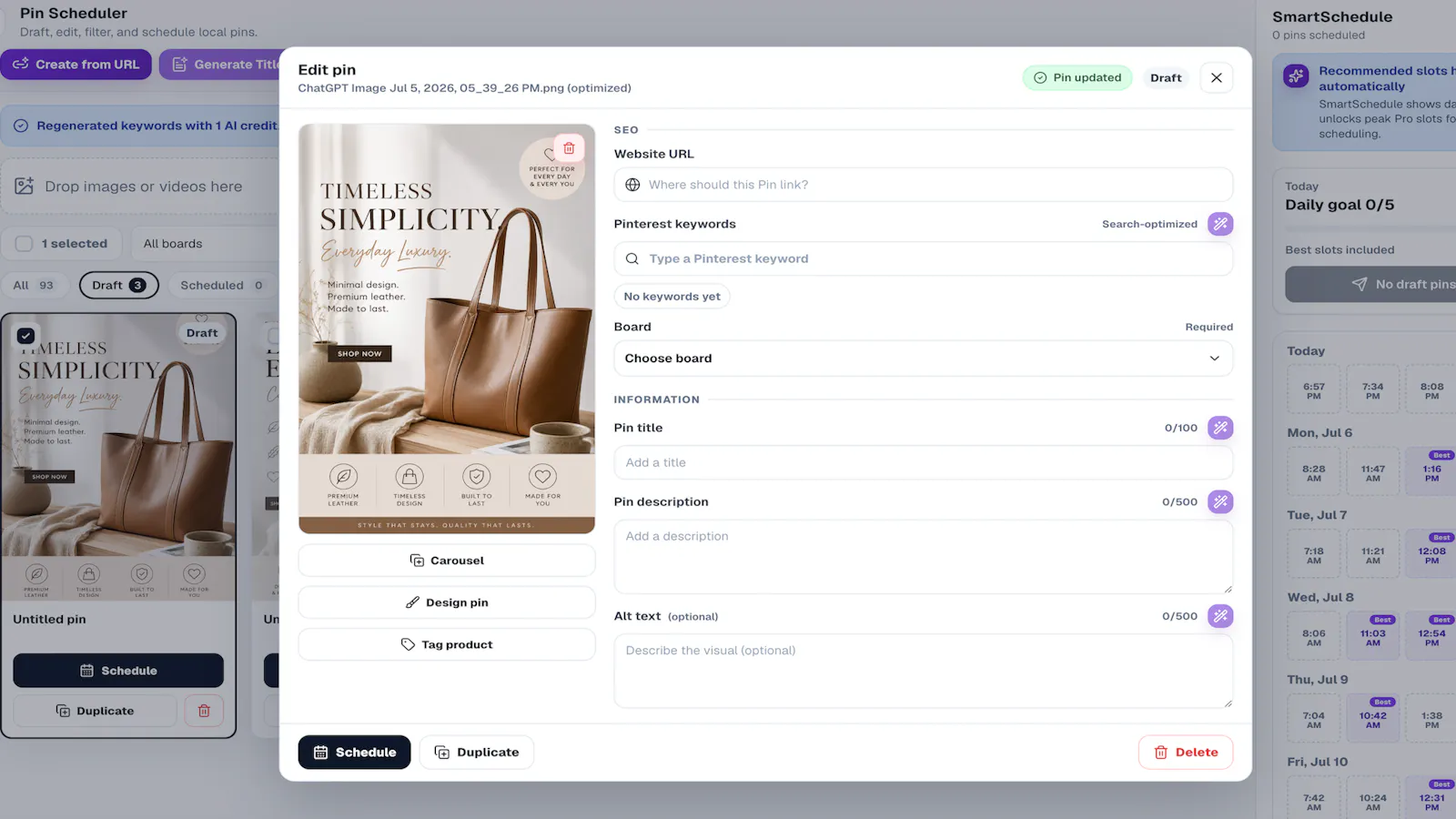 PinPinMe screenshot 5
