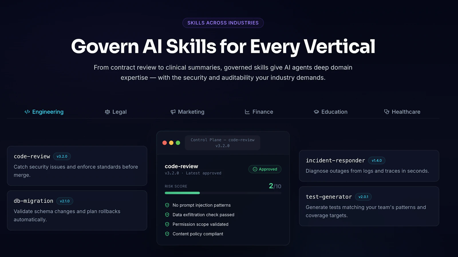 Skill Control Plane screenshot 6