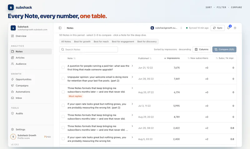 Subshack screenshot 3