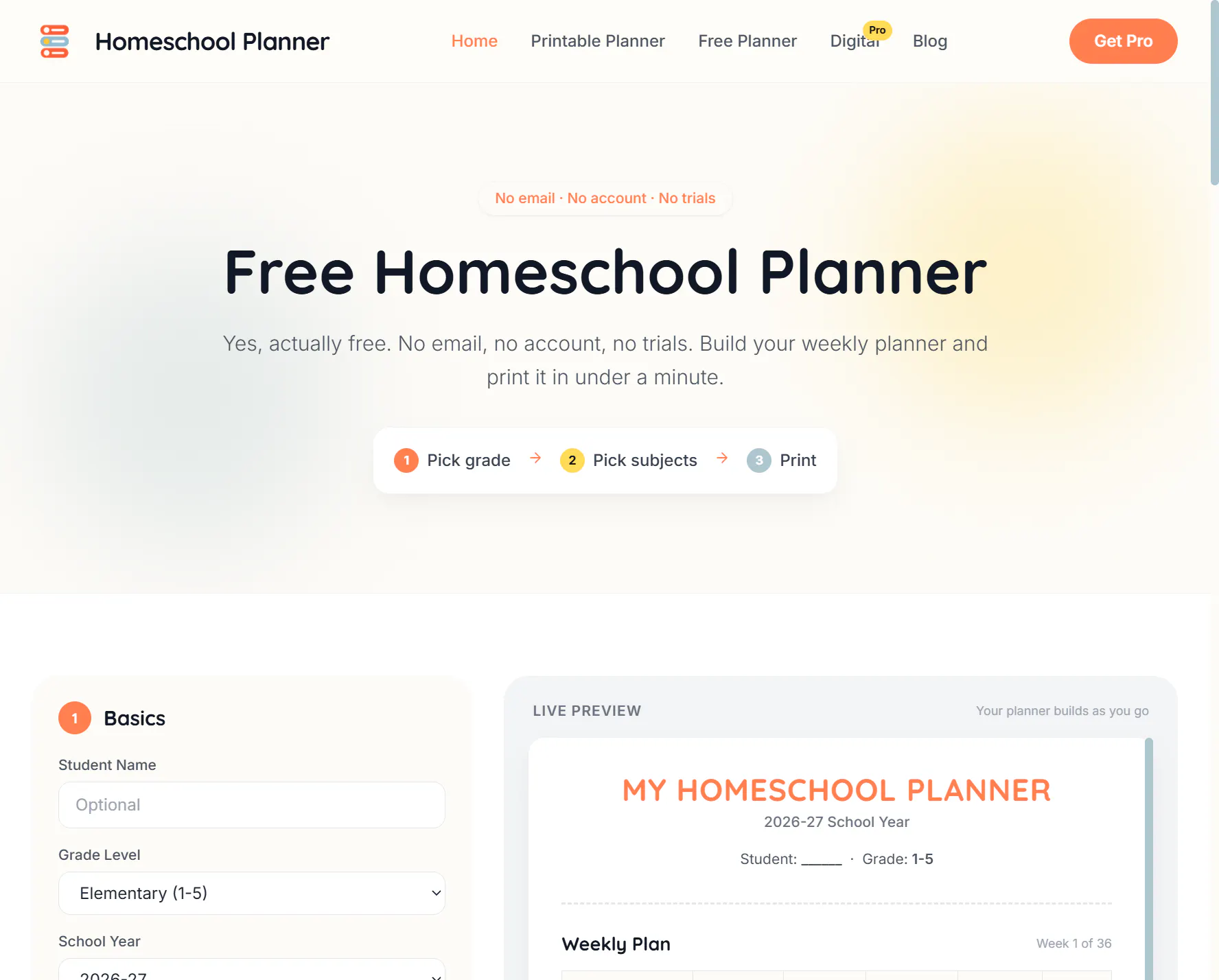 Homeschool Planner gallery image