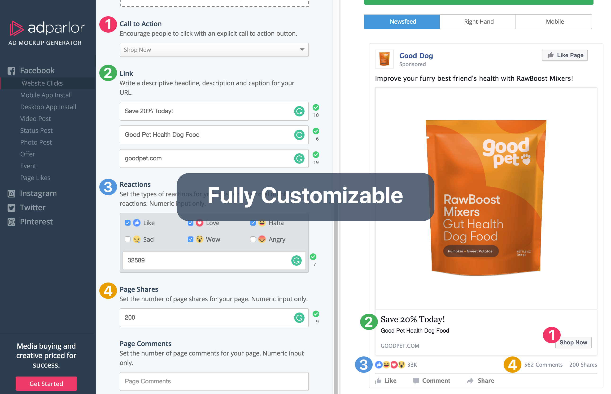 Facebook Ad Mockup Generator gallery image