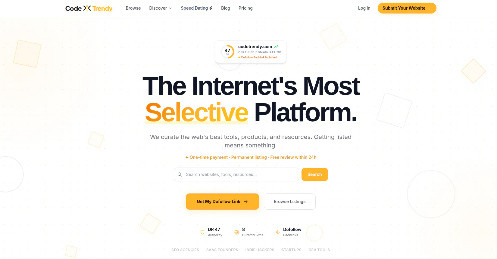 CodeTrendy 제품 배너