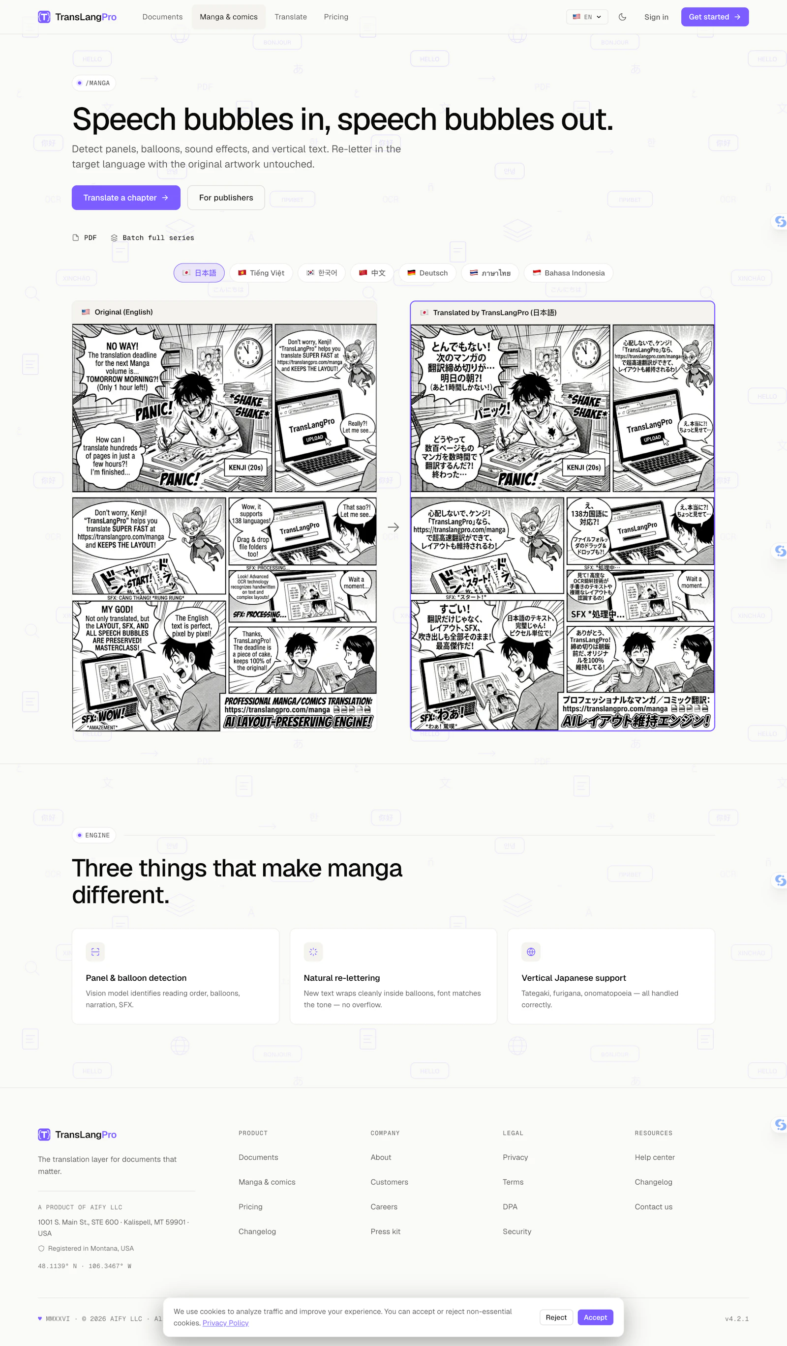 TransLangPro screenshot 2