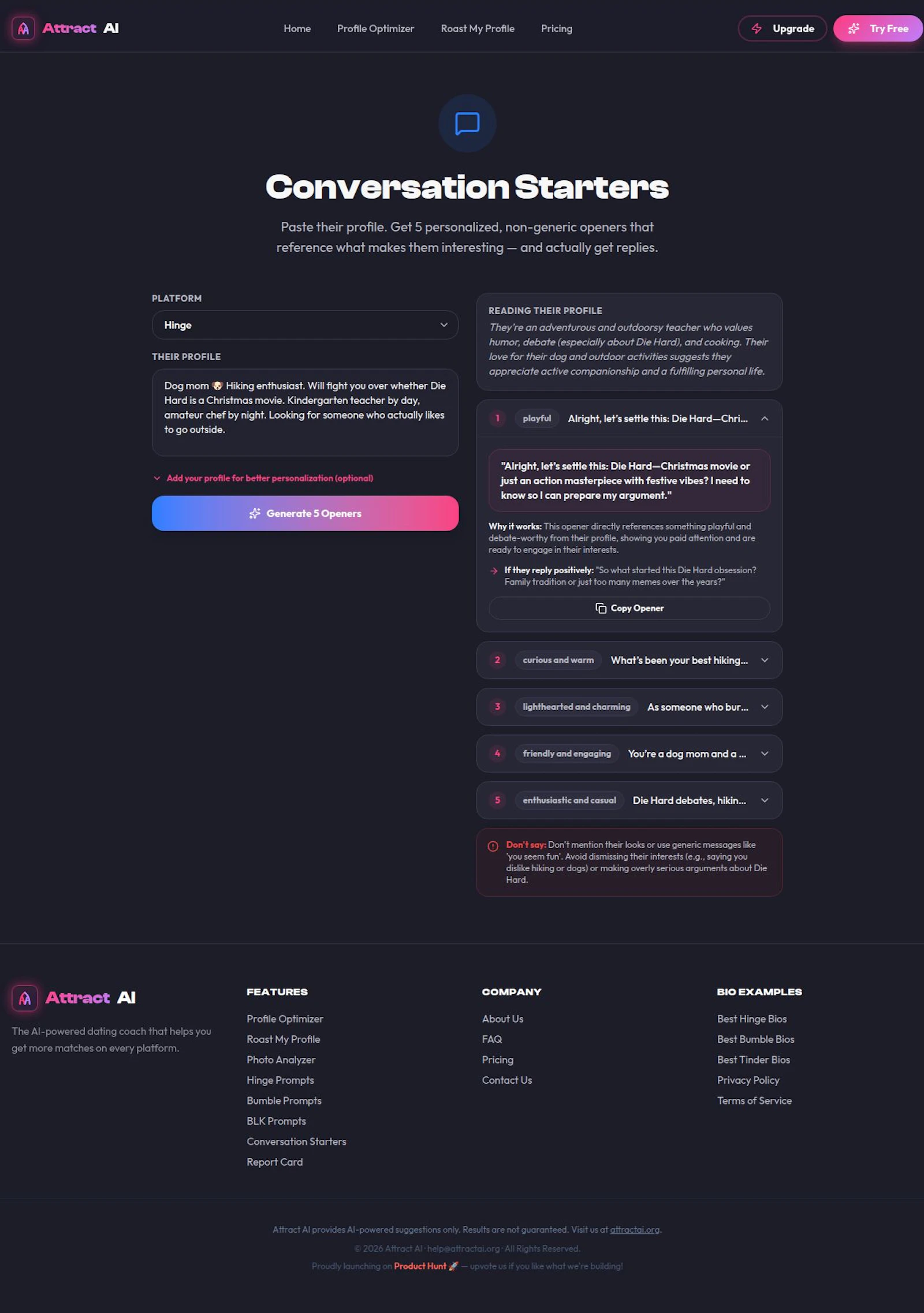 ATTRACT AI screenshot 7
