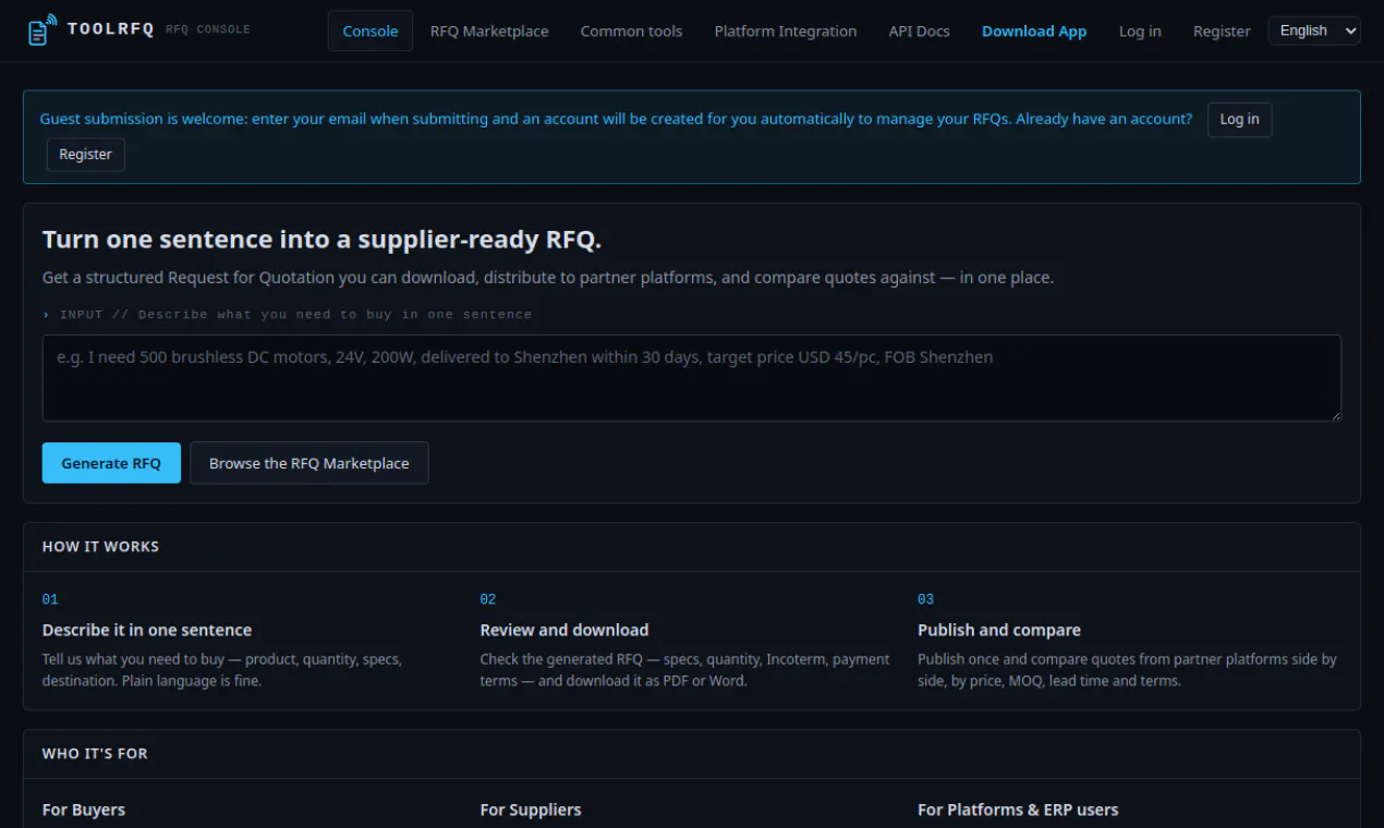 ToolRFQ gallery image
