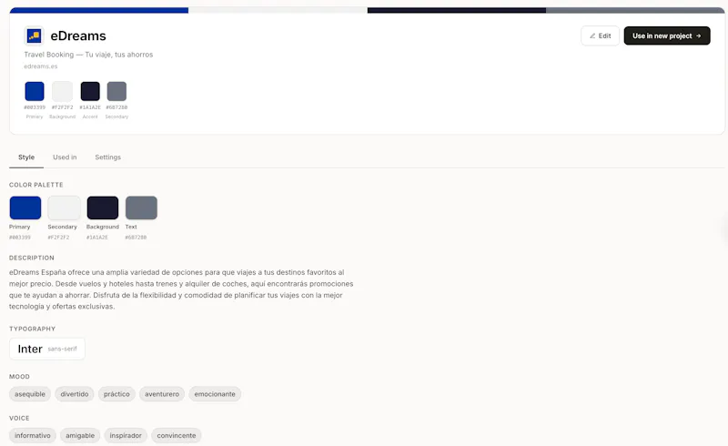 Nographic screenshot 4