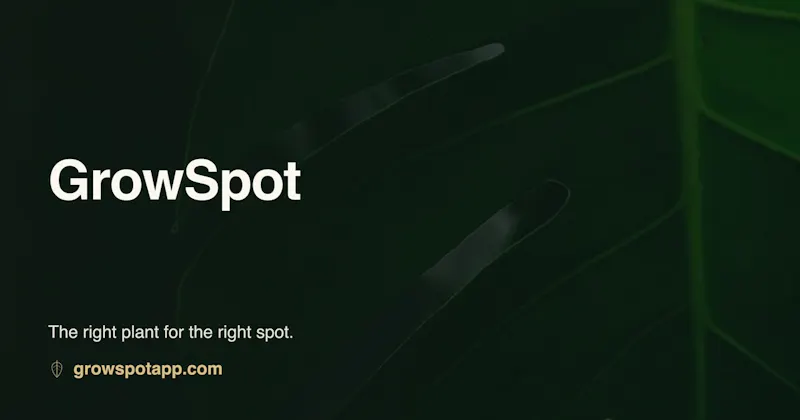 GrowSpot screenshot 1