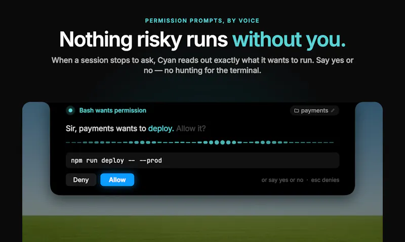 Cyan Voice for Claude Code screenshot 7