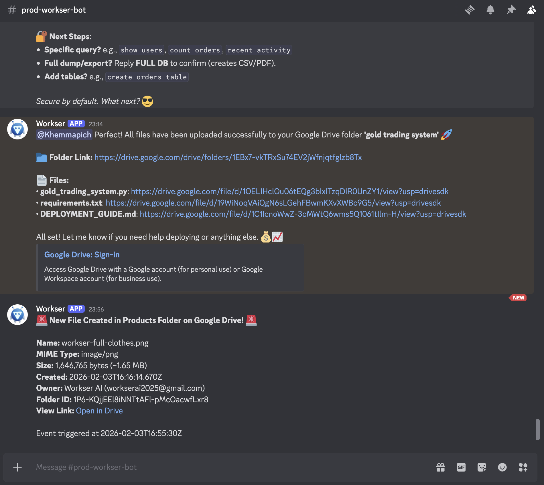 Workser gallery image