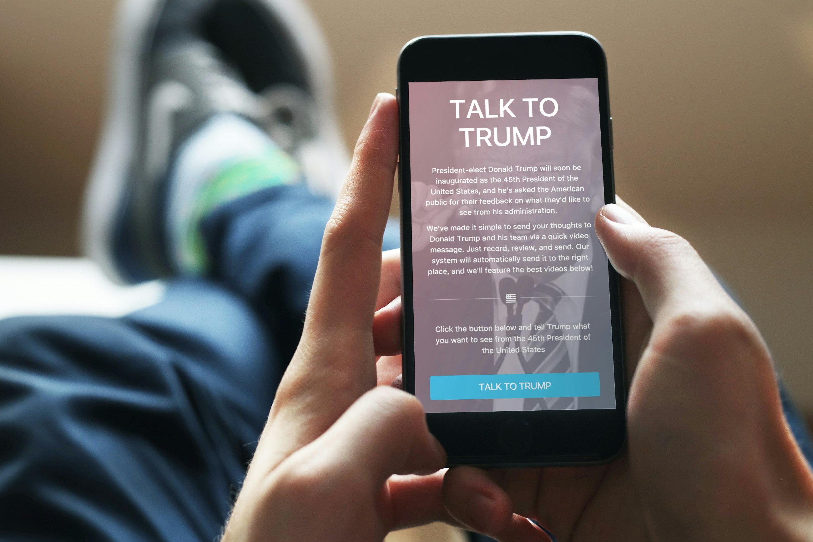 Talk to Trump gallery image