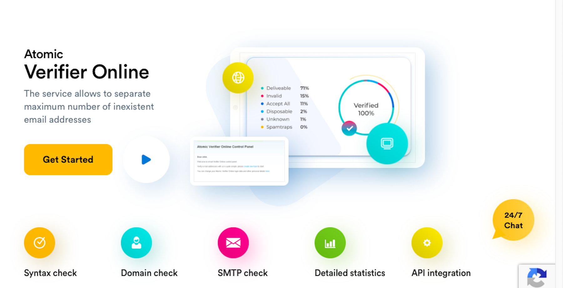 Atomic Email Verifier Online gallery image