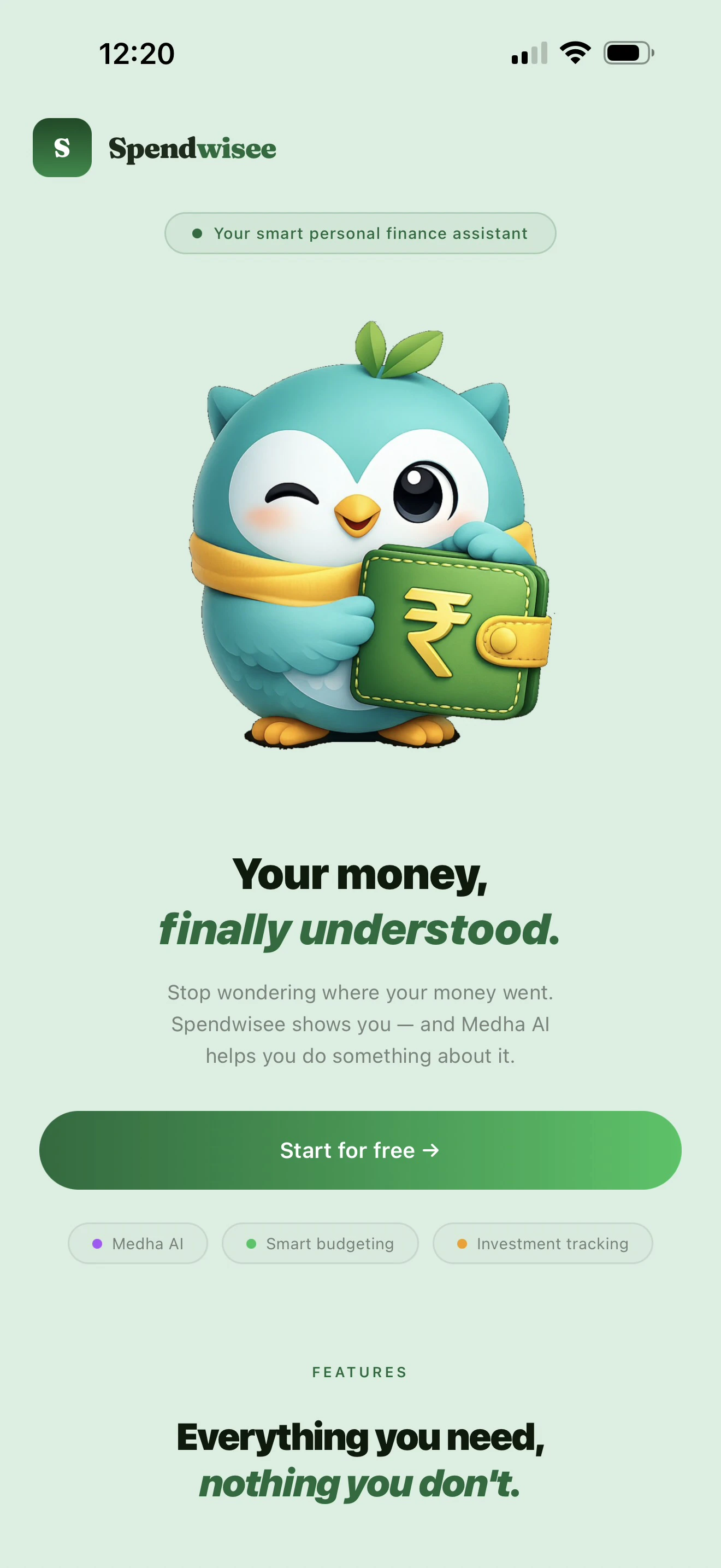 Spendwisee 截图